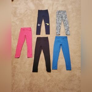 Spotted Zebra Little Girls Leggings